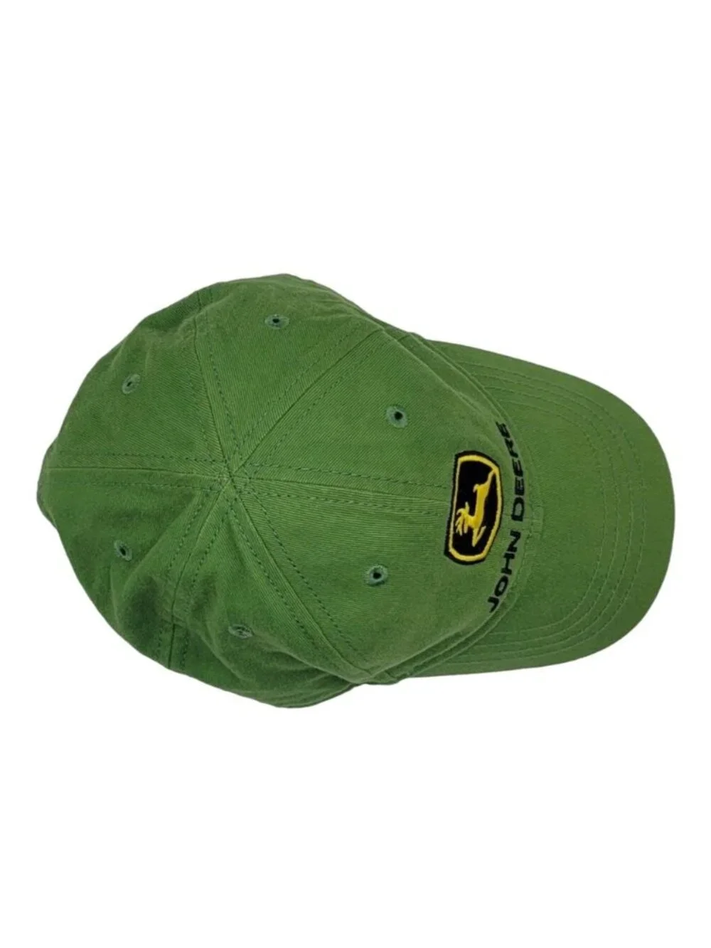 John Deere Toddler Logo Baseball Cap One Size Green Embroidered Adj Official Hat